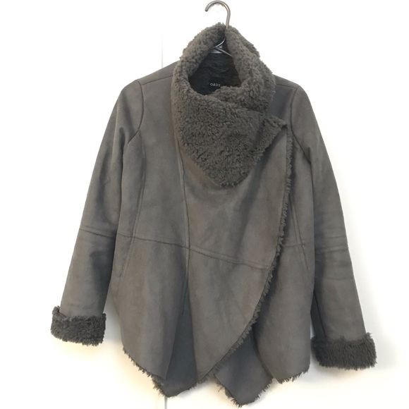 Oasis Jackets & Blazers - OASIS // Wrap Teddy Jacket